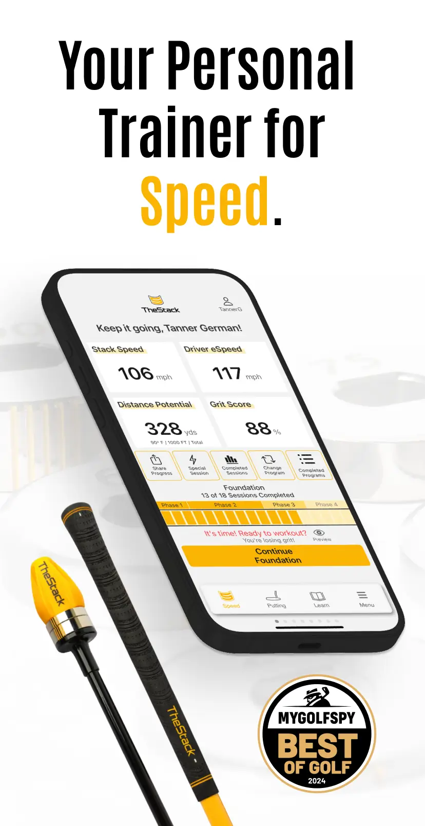 Stack Trainer Racing The Stack System - Speed Training for Golf – The Stack System EU